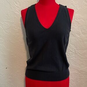 Vintage Sweater Tank Scalloped Edge